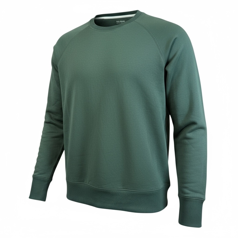 Tek Gear Men's Forest Green Crewneck Sweater #291